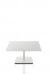 Tisch Kaleox, Basisversion; <br>quadratische Tischplatte 80 x 80 cm, wei; <br>Gestell wei lackiert; Tischhhe 40 cm